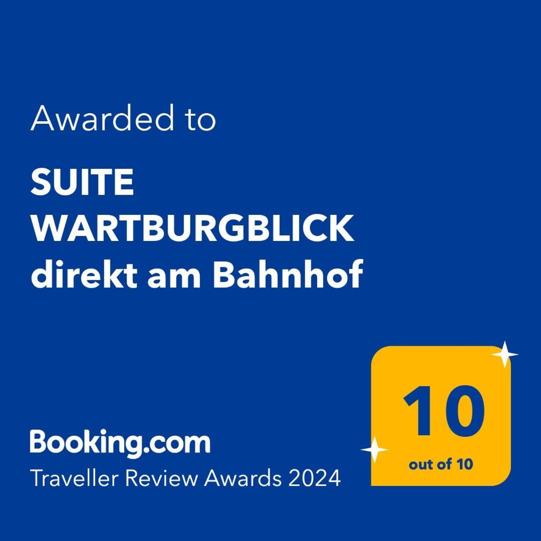 Suite Wartburgblick Direkt Am Bahnhof Eisenach Eksteriør bilde